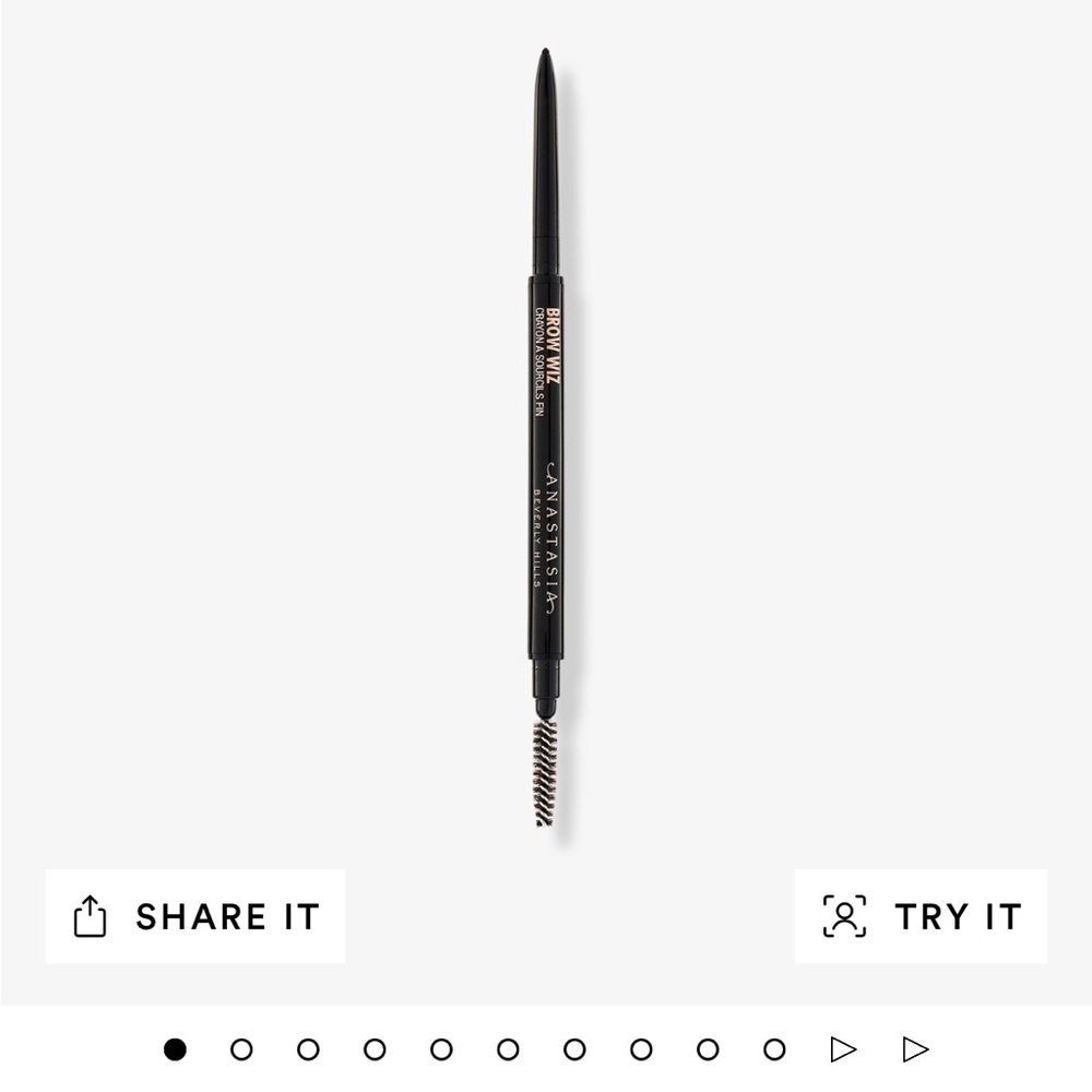 Anastasia Beverly Hills Brow Wiz Skinny Brow Dark Brown Makeup NightOut Chic - Picture 6 of 6